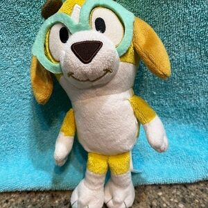 HTF Official Bluey Honey w/Glasses Beagle Dog Cartoon Stuffed Plush Moose Toys